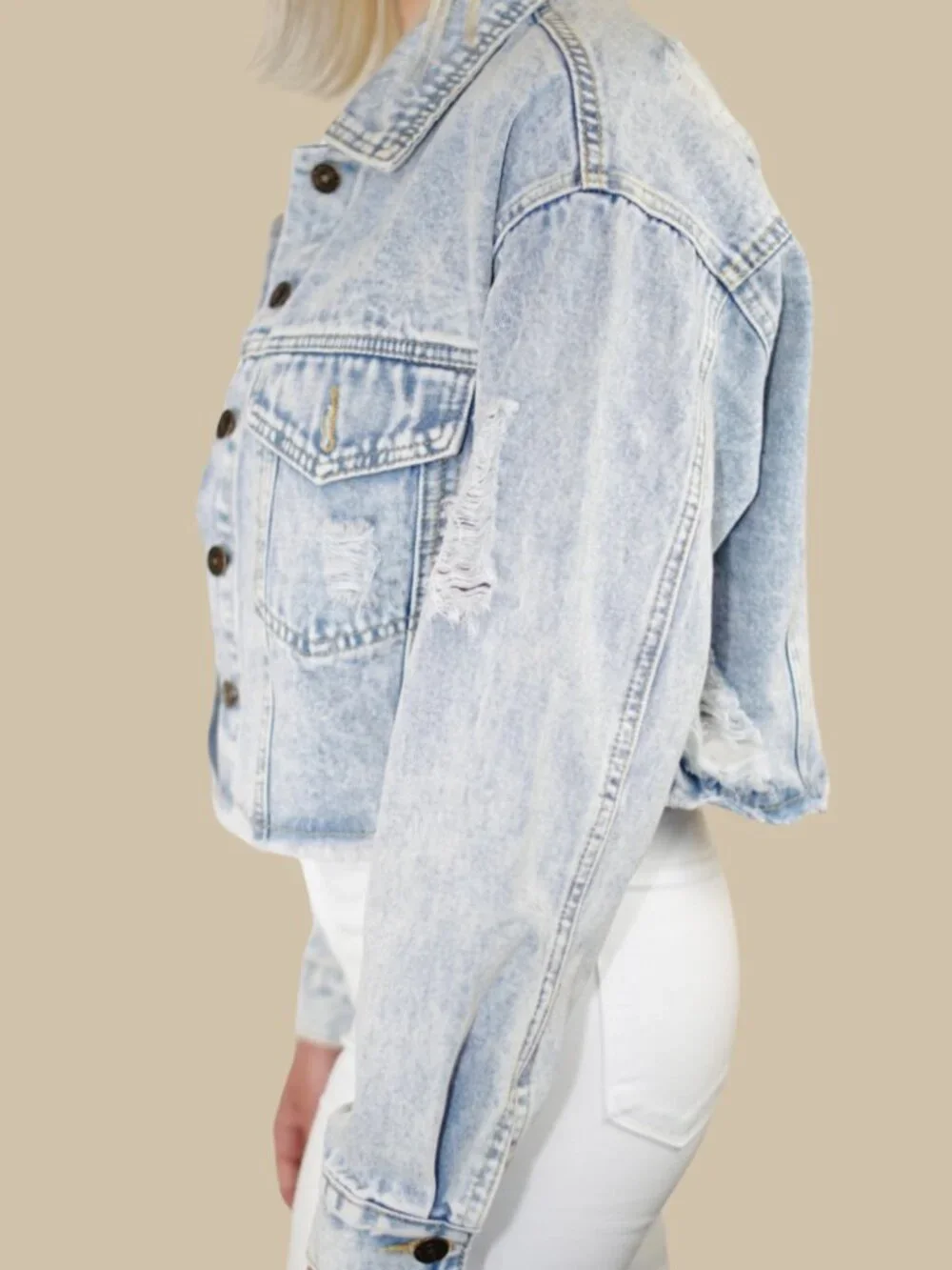 Phoenix Skyline Denim Jacket - Picture 2 of 5